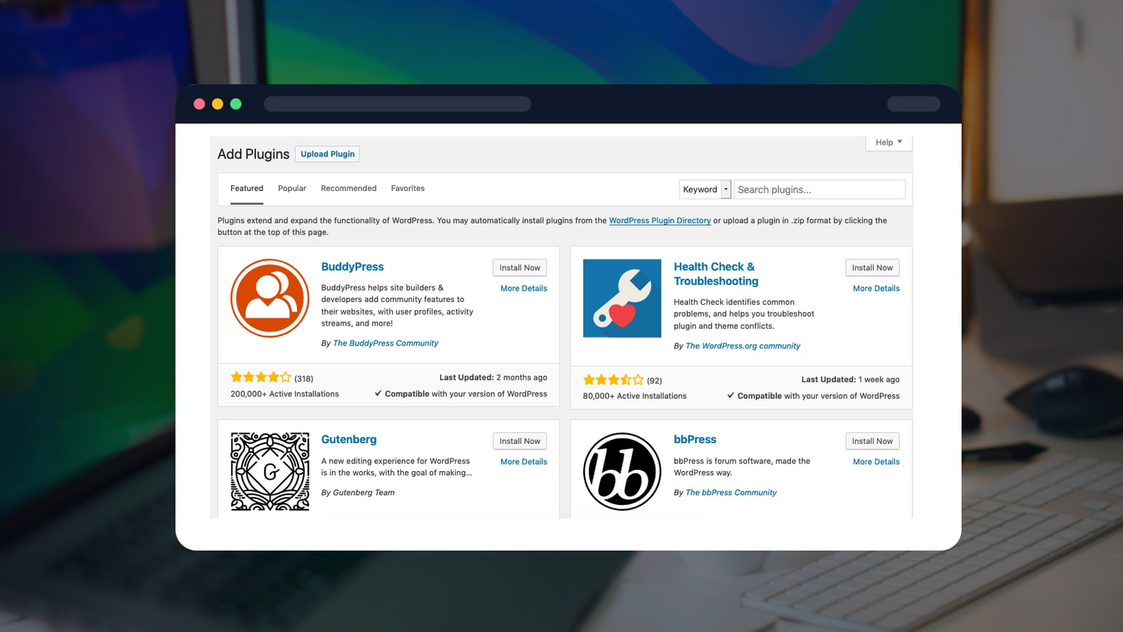 A curated WordPress plugin dashboard and website toolkit workspace.